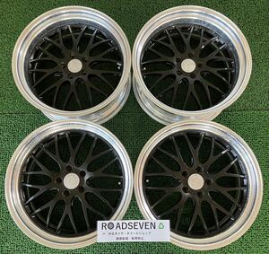 ★ワーク グノーシス WORK GNOSIS HS2-SR 深リム 20インチ20×8.5J +30 20×9.5J +10 PCD114.3 5H 4本 中古 ★傷、腐食など有 ★送料無料