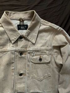 【希少】極美品 RRL 11MJ DENIM JACKET ダブルアールエル ラングラー デニム デニムジャケット ジャケット USA製 S