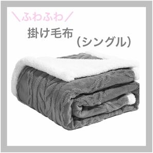 毛布 ブランケット シングル 掛け毛布 二枚合わせ 丸洗いOK 抗菌防臭