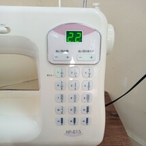  JANOME　ジャノメ　コンピューターミシン　KP-215　807型　動作品_画像4