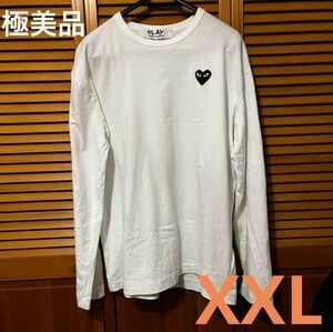 【極美品】PLAY COMME des GARCONS ロンT XXL プレイコムデギャルソン