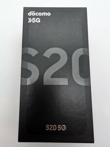 1円スタート おまけ付き Galaxy S20 5G SC-51A コスミックグレイ Cosmic Gray ドコモ docomo ギャラクシーS20 SIMフリー ブラック サムスン