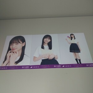 乃木坂46 金川紗耶 3・4期生ライブ Tシャツ 生写真 コンプ N2575