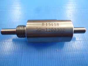 中古品 Nippon Ferrofluid(Ferrofluidics) 磁性流体シール回転軸 B15418 50-120230Z 外径21 シャフト径6 全長約76.5 ネジM12×P1.5