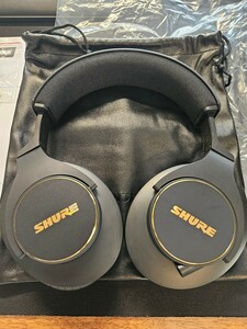 使用時間30分　SHURE SRH840A ほぼ新品　一応保証書あり