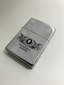 ZIPPO ジッポ オイルライター SHERLOCK HOLMES シャーロックホームズ【ジャンク】