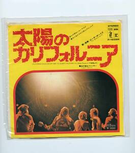 ビーチ・ボーイズ 日本盤シングル 太陽のカリフォルニア CALIFORNIA SAGA 見本盤 極美品