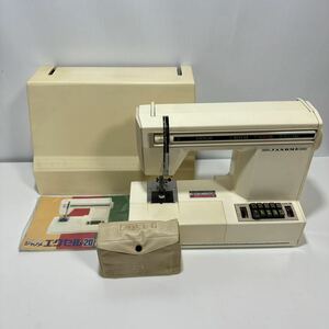 JANOME ジャノメ ミシン EXCEL20 MODEL627 ハードケース付き ハンドメイド 手作り 裁縫 ハンドクラフト アンティーク 付属品多数