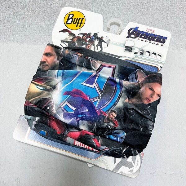 新品 Buff オリジナル スーパーヒーローズ エンドゲーム ネックウォーマー