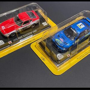 デル・プラド 1/43インプレッサ WRC ダットサ240Z セット