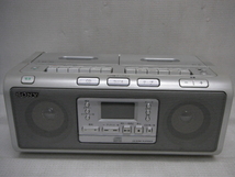 SONY ソニー CD/ラジオ/カセット レコーダー CFD-W78 本体のみ ラジカセ 2011年製 動作確認済 Z-B_画像1