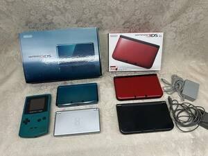 『豪華セット』GAME BOY COLOR　NEW 3DS LL DS Lite 本体 ５台セット 箱付きあり ニンテンドー ゲームボーイ D