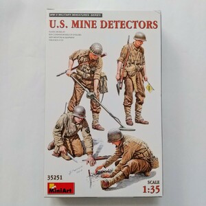 ミニアート　35251 アメリカ軍　地雷探査兵　1/35 MiniArt 　U.S.　MINE DETECTORS 