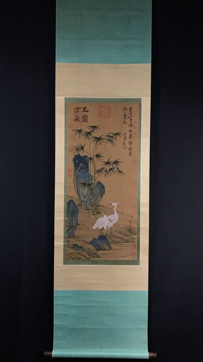 *珍品旧蔵*北宋畫家【趙昌】花鳥畫 材質:絹本 純手描き逸品書画 中国古美術 SY0112, 美術品, 絵画, 水墨画