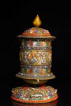  *珍品旧蔵*チベットには天珠を嵌し、宝石は経輪を回す 中國古美術 SY01-02_画像1