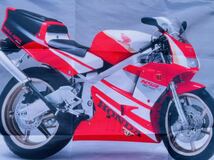 ホンダ NSR250R-SP バナー フラッグ MC28 ロスマンズ NS TZR RZ RGV RG VFR RVR SS CBR RC KR NSR バイク バイカー BB91_画像2