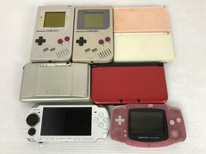 本体 8台 セット 大量 まとめて SONY ソニー Nintendo ニンテンドー PSP-3000 3DS LL ゲームボーイアドバンス ゲームボーイ DS ゲーム