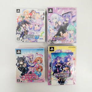 DK5157/PSVITA 超次元アクション ネプテューヌU & Re;Birth1 & Re;Birth2 SISTERS GENERATION & Re;Birth3 V CENTURY 限定版 4点セット