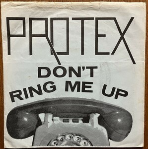 試聴可 PROTEX - Don't Ring Me Up (good vibrations) orig 7'【70's punk/power pop/new wave パンク天国】