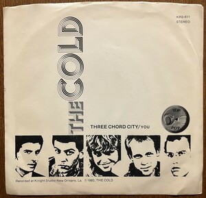 試聴可 The Cold - You/Three Chord City orig 7'【70's punk/power pop/mod revival パンク天国】