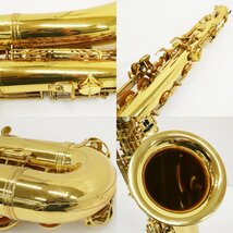 ○ Yanagisawa ヤナギサワ 901 テナーサックス 木管楽器 シルバーマウスピースNO.6 専用ケース付_画像8