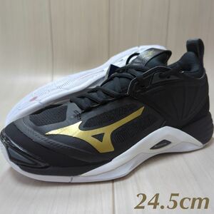 Mizuno волейбольная обувь волна момента 2 v1ga211252 24,5 см. Новый