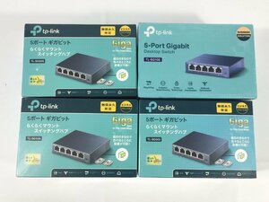 TP-Linｋ　　　スイッチングハブ　　4点セット　　TL-SG505×3　TL-SG105×1　　5ポートギガビット　　未開封品　　KI1.001　/02