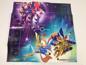 ポケモンカードゲーム　　プレイマット（紙）　　ザシアン　ザマゼンタ　ムゲンダイナ　　現状品　　TK1.014 　/04-1