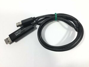 サンワサプライ　　リンクケーブル　　KB-USB-LINK4 USB3.0 現状品　　CJ2.004　/03