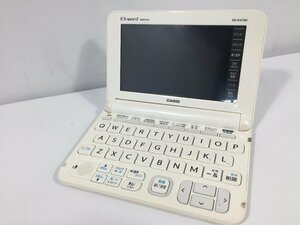 CASIO　カシオ　電子辞書　XD-K4700　EX-word　本体・チェックペン・カバー　通電のみチェック済　TH2.024