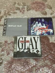 ★GLAY　初期アルバム3作セット　灰とダイヤモンド　SPEED POP　BEAT out!★