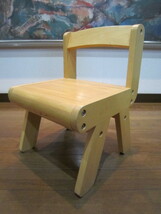 良品！おしゃれな　ウッディー　木製ローチェア　木製ベビーチェア　木製ベビーローチェア　幼児用　椅子_画像3
