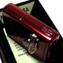 ZIPPO スタジオ ジブリ ライター 紅の豚 ポルコ赤 SAVOIA S-21 サボイア 飛行艇 ポルコ・ロッソ ジッポ 赤 レッド キャラクター_画像4