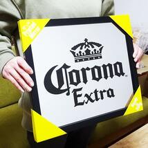 コロナ パブミラー CORONA EXTRA ビール ガレージ 目立つ プレート 鏡 壁飾り 正規ライセンス品 アメリカン 雑貨 おしゃれ 可愛い 店舗_画像4