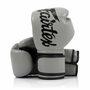 新品 Fairtex フェアテックス シンセティックレザー グローブ BGV14 グレー 8oz ムエイタイ ボクシング キックボクシング MMA 格闘技