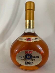 スーパーニッカ 広島カープ　80年優勝　760ml 未開栓　SUPER NIKKA CARP ウイスキー