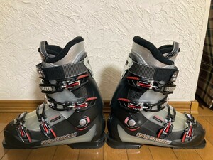 【使用回数3回のみ】SALOMON　サロモン スキーブーツ 29cm/29.5cm　足幅広め　履き心地ソフト　軽量モデル