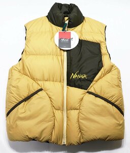 NANGA (ナンガ) MAZENO RIDGE VEST / マゼノリッジベスト ND2241-1A024 未使用品 ベージュ size M / ダウンベスト / BEIGE