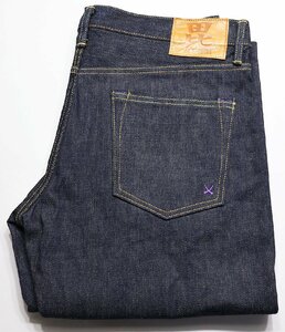 MARUNI JEANS (マルニジーンズ) 毘沙門天 BI-292-ZIPPER / 16.5oz天然藍デニム ファスナーモデル レギュラーストレート 未使用品 w34