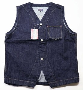 Deluxeware (デラックスウエア) DX30151...ROGUE VEST for DX5015 / ローグデニムベスト 未使用品 インディゴ size XL