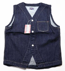 Deluxeware (デラックスウエア) DX30151...ROGUE VEST for DX5015 / ローグデニムベスト 未使用品 インディゴ size L