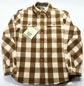 BARNSTORMERS (バーンストーマーズ) Buff. Plaid Camper's Shirt / バッファロープレイド キャンパーシャツ S16-01KH 未使用品 size XL