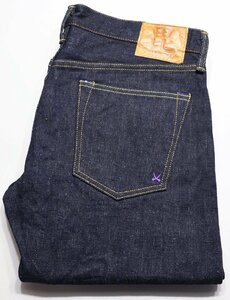 MARUNI JEANS (マルニジーンズ) 毘沙門天 BI-18536-21BE / 16.5oz天然藍デニム タイトストレートジーンズ 未使用品 w36