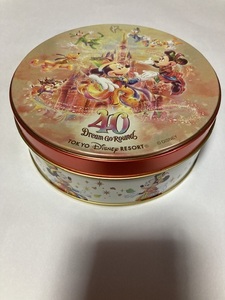 東京ディズニーリゾート★40周年ディズニーランド●お菓子の空き缶