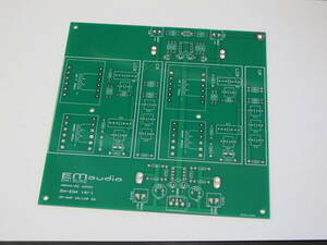 MC/MM both correspondence OP amplifier use LCR / CR type RIAA phono equalizer basis board 