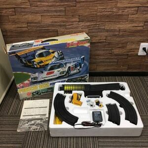 H110 エポック社 Super Circuit シリーズ PORSCHE 962C ウイニングラン S-301 HO 1/87 スケール 箱/説明書付き 通電OK S1-995566