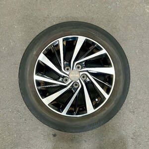 タイヤ付き純正オプションホイール1本　MODELLISTA KYOHO FORTIBLE BM2(モデリスタ)　15×6J　+43　100　5穴　185/60R15　2019年製　2ミリ