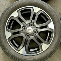 タイヤ付き純正ホイール4本セット　キャスト　LA250S　15×4 1/2J　+45　100　4穴　165/60R15_画像4