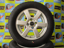 １４インチ中古スタッドレスセット　185/65R14　グッドイヤー　ナビ7　5.5-14　4H100　+40　GIRO_画像1