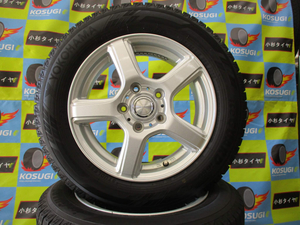 １５インチ中古スタッドレスセット　185/65R15　ヨコハマ　IG60　6-15　5H114.3　+53　グラス